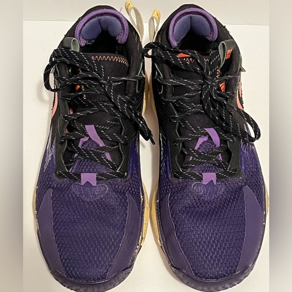 Adidas Dame 8 Honoring Black Excellence Purple & Black Rare - Picture 12 of 16